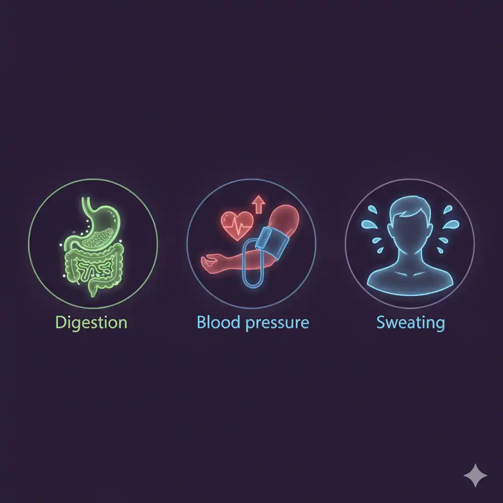 automatic body functions and nervous system